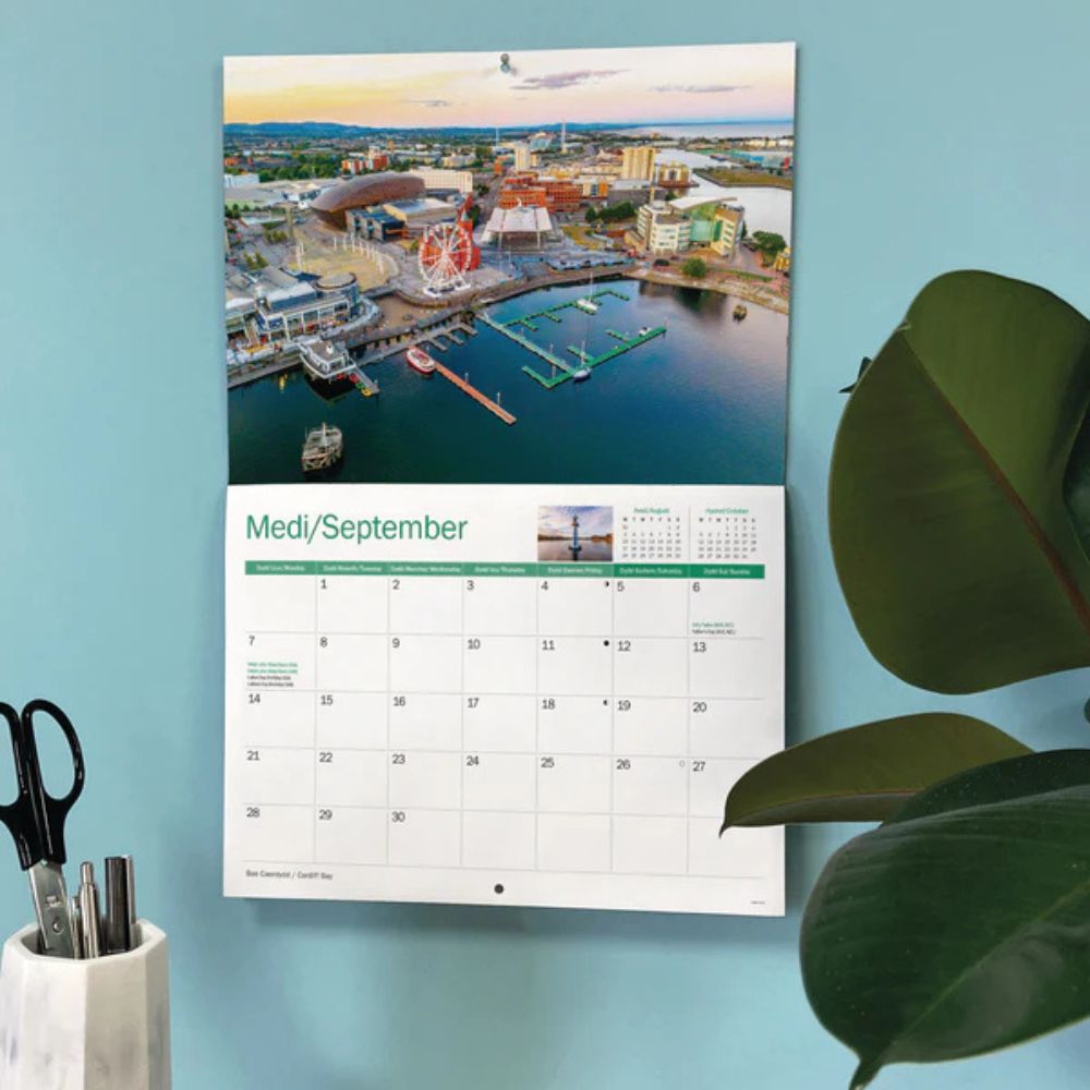 Otter House Cardiff A4 Calendar 2026