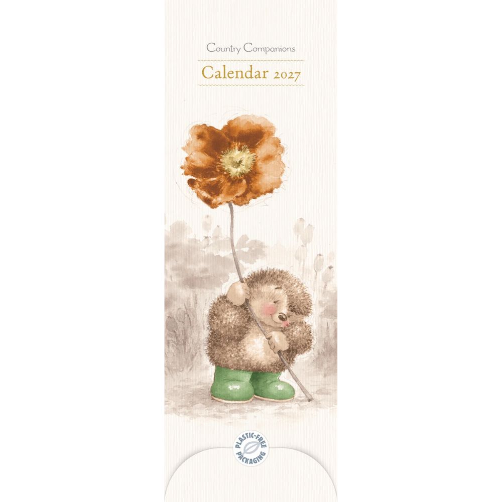 Otter House Country Companions Slim Calendar 2027