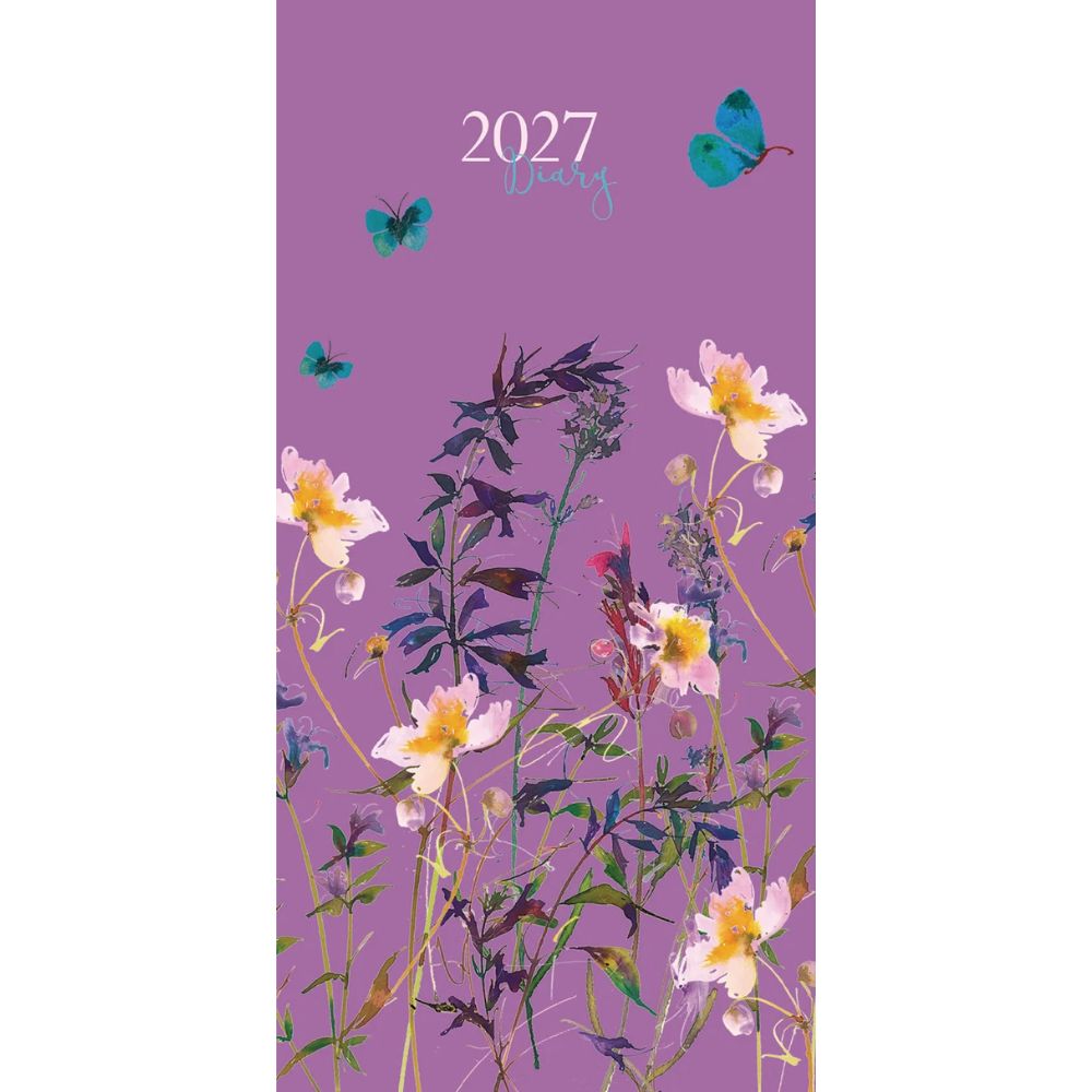 Otter House Fashion Diary Anemone Floral Slim Diary 2027