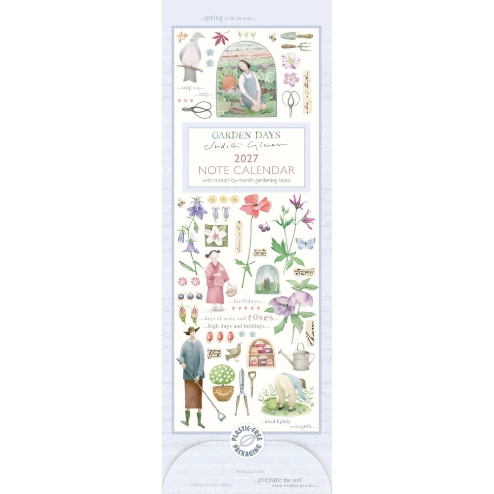 Otter House Garden Days Slim Calendar 2027