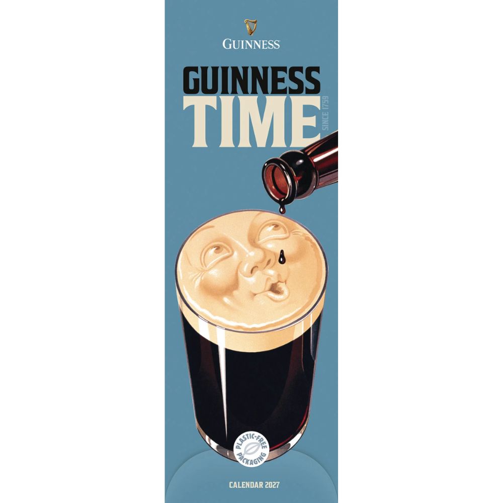 Otter House Guinness Slim Calendar 2027
