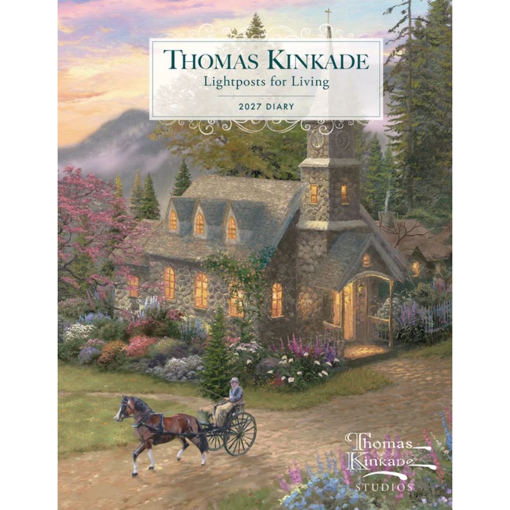 Otter House Kinkade Thomas, Lightposts for Living Deluxe Diary 2027