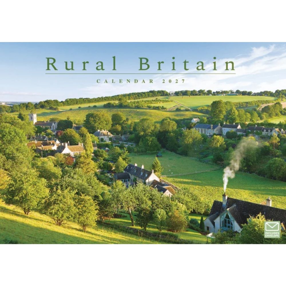 Otter House Rural Britain A4 Calendar 2027