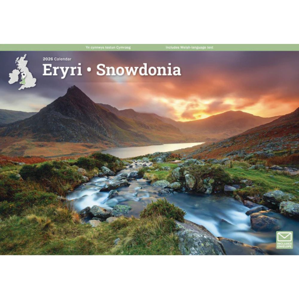 Otter House Snowdonia A4 Calendar 2026