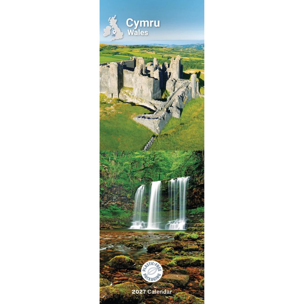 Otter House Wales Slim Calendar 2027