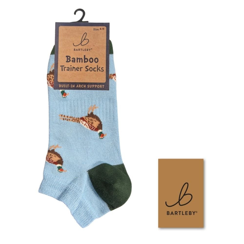 Otterdene Country Pheasant Trainer Socks - Size 6 - 11 - Old Railway Line Garden Centre