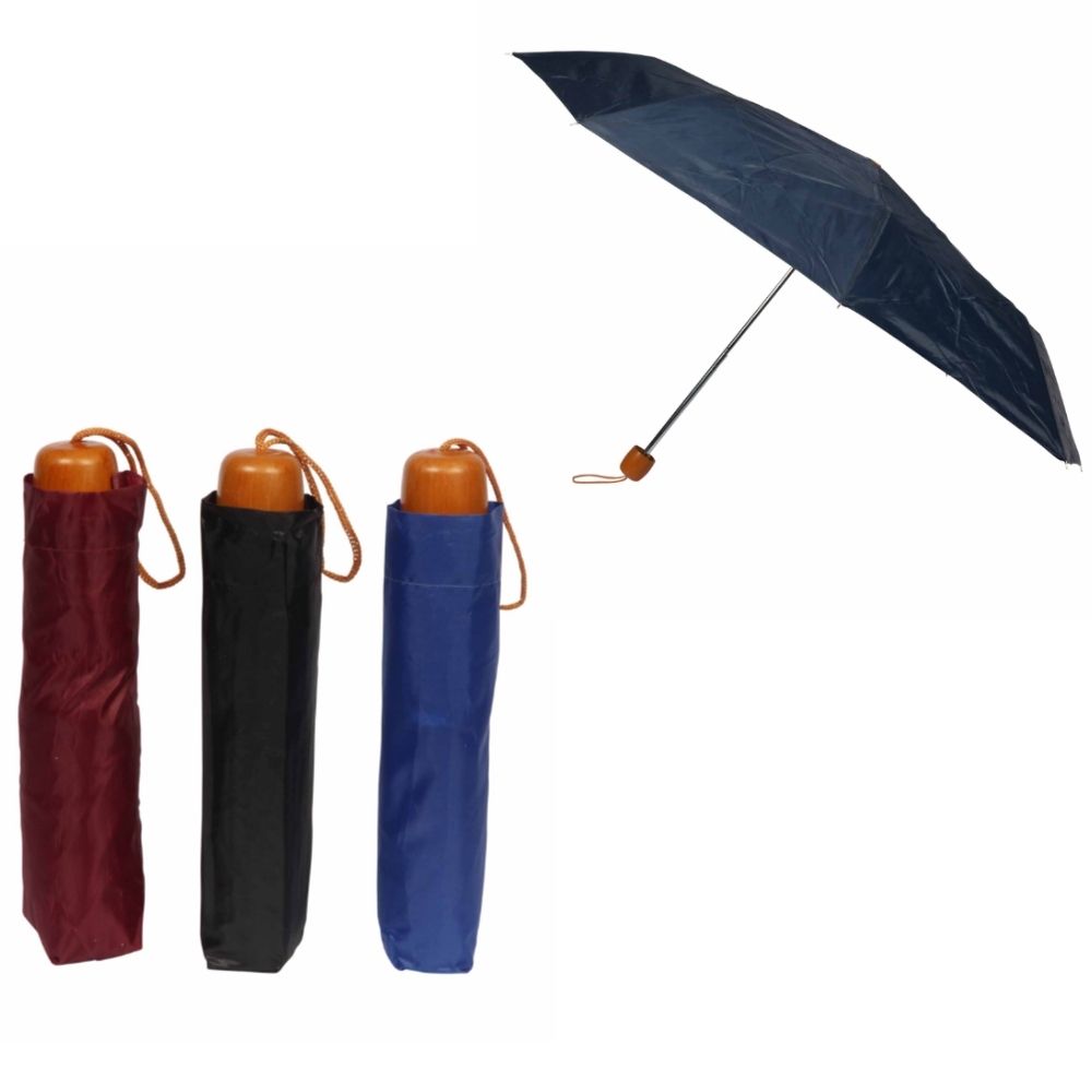 Otterdene Handbag Umbrella with Wood Handle