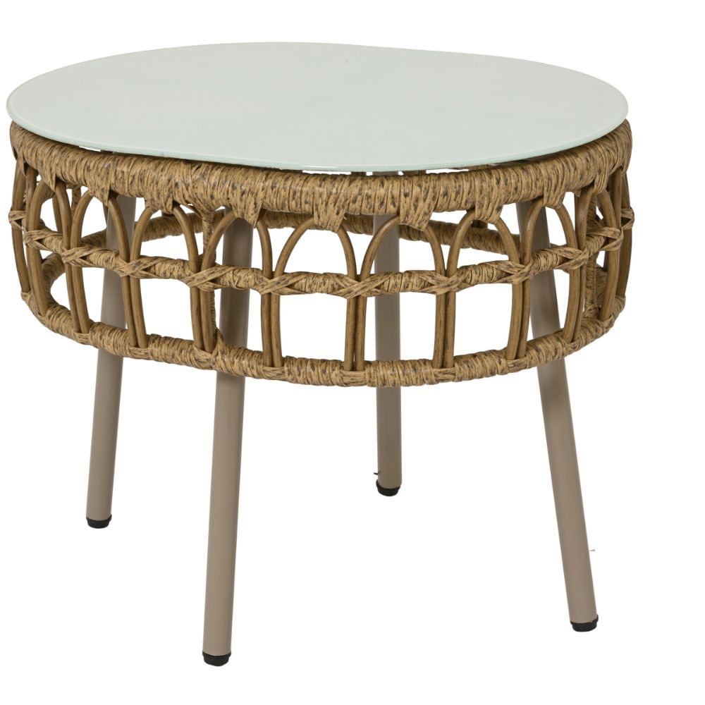 Outdoor Living Amadora 2-Seater Wicker Bistro Set