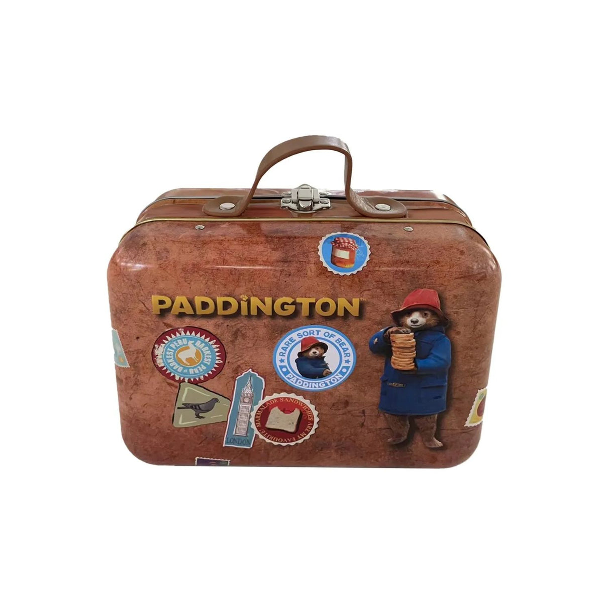 Paddington Bear 275g Tea and Shortbread Suitcase Tin