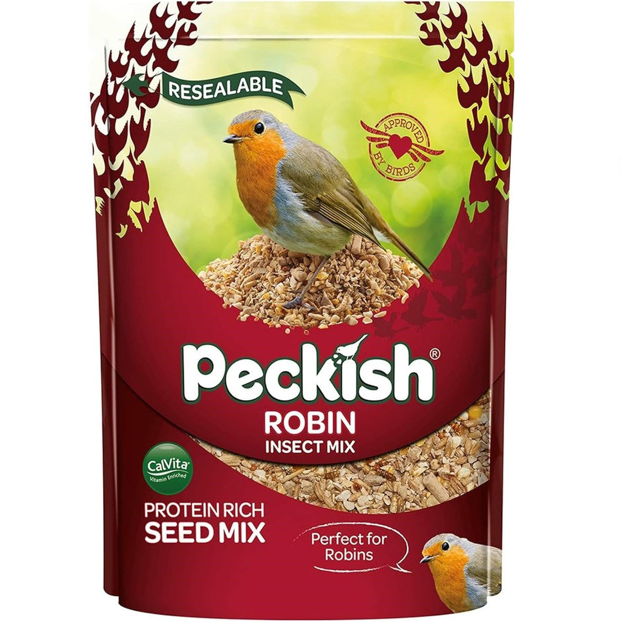 Peckish 1kg Robin Insect Seed Mix Bird Food - Old Railway Line Garden Centre