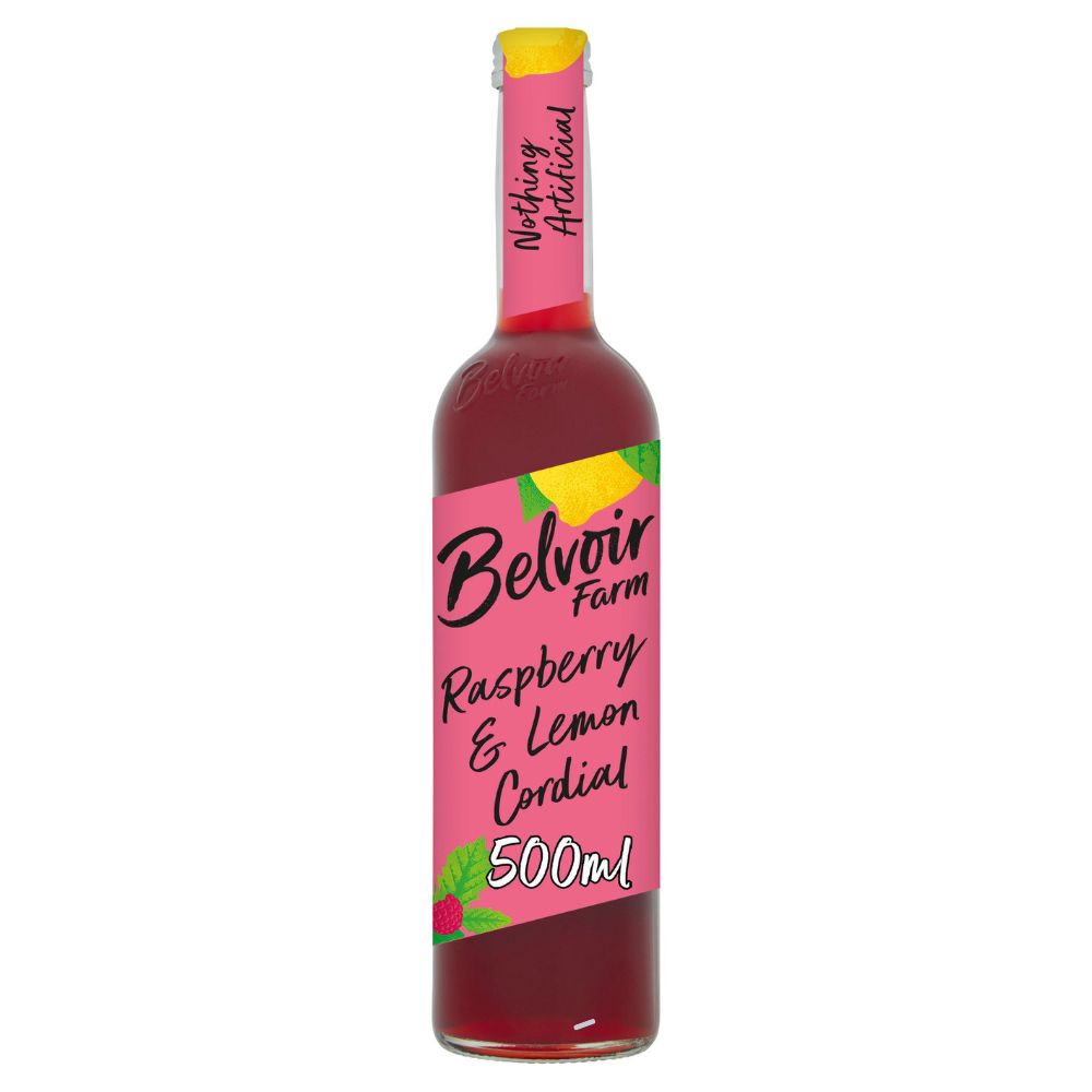 Belvoir 500ml Raspberry & Lemon Cordial