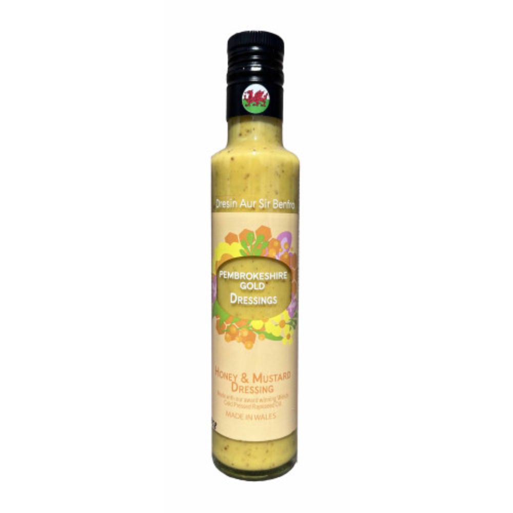 Pembrokeshire Gold 250ml Honey & Mustard Dressing