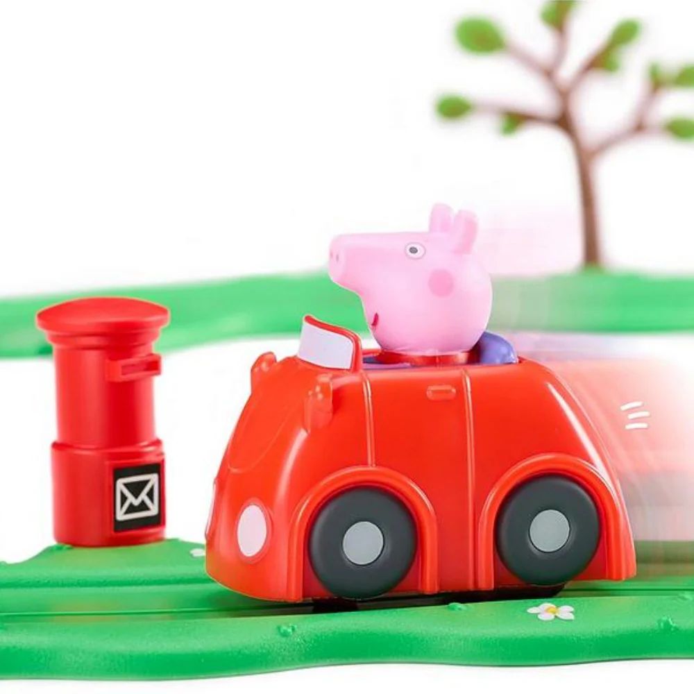 Peppa Pig Whizz Around Peppa's Little Red Car Set
