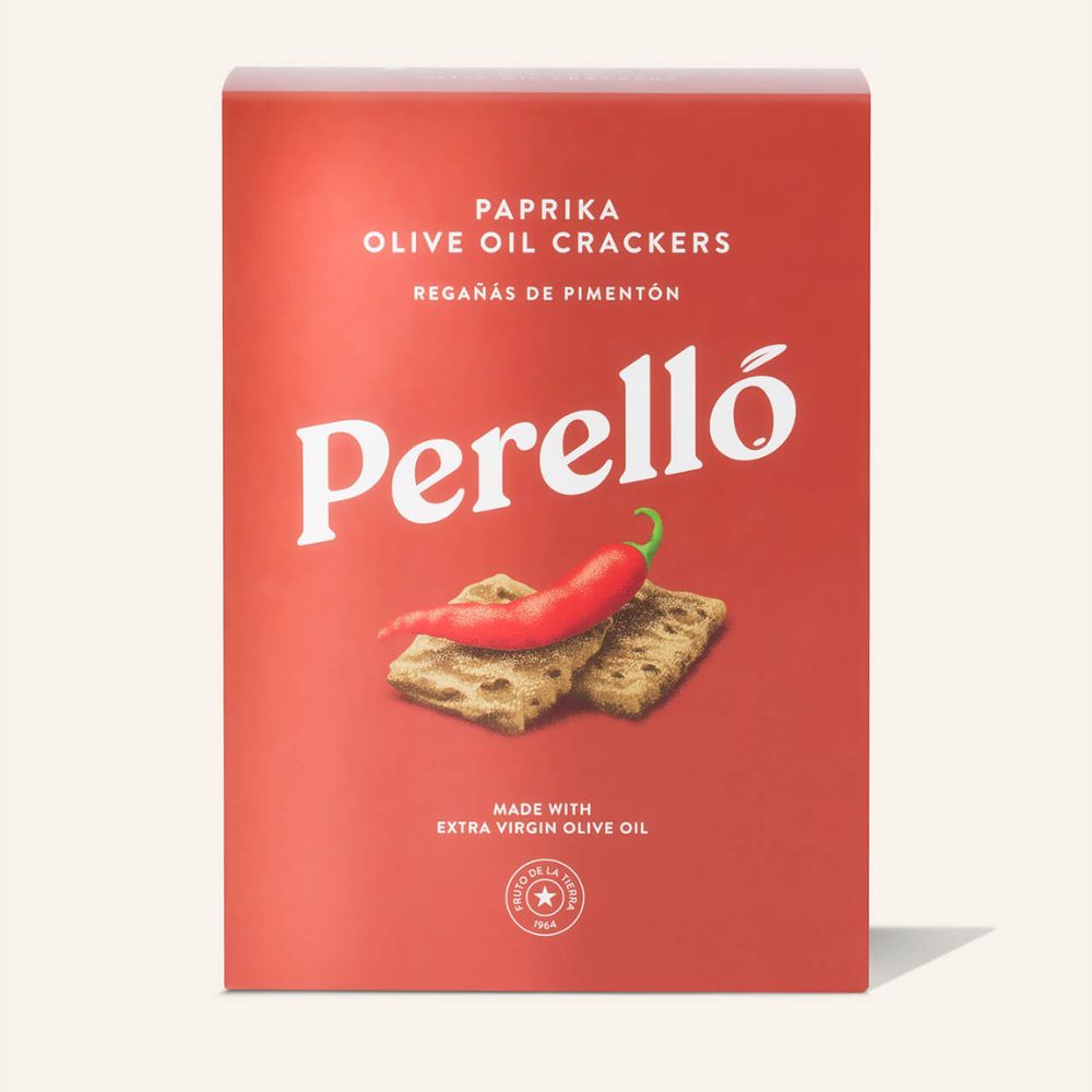 Perello 150g Paprika Olive Oil Crackers