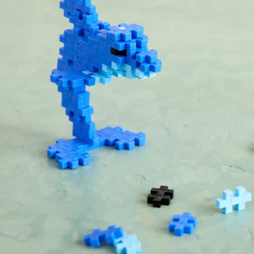 Plus Plus 100 Piece Tube Dolphin Construction Kit