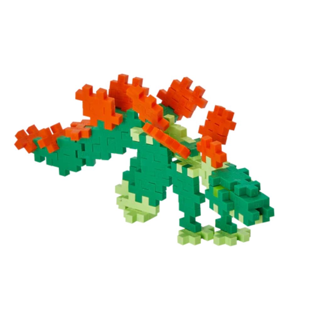 Plus Plus 100 Piece Tube Stegosaurus Construction Kit