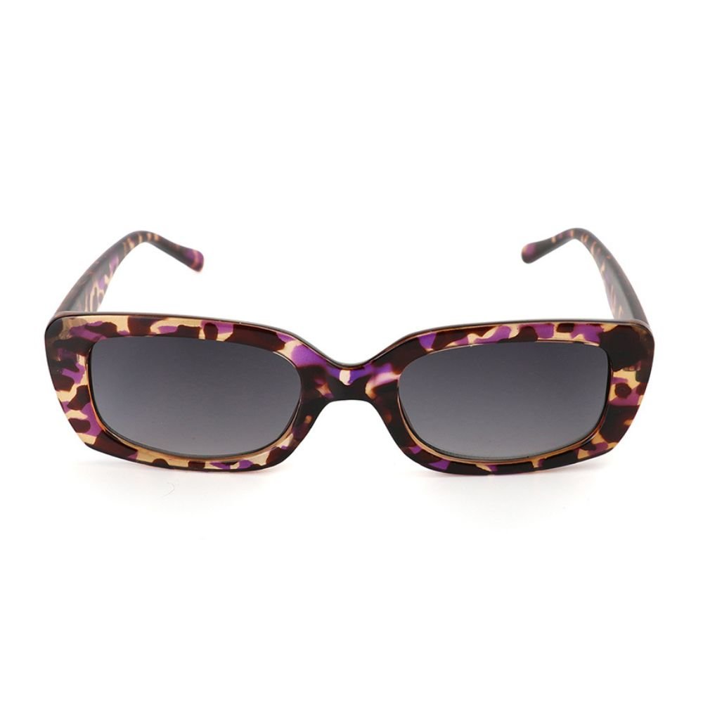 POM Recycled Purple Mix Rectangle Frame Sunglasses - Old Railway Line Garden Centre