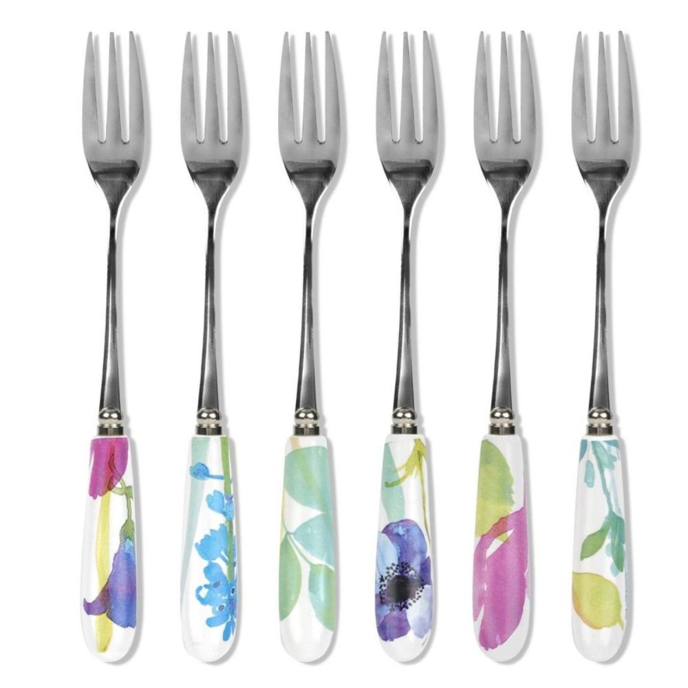 Portmeirion Water Garden Pastry Forks