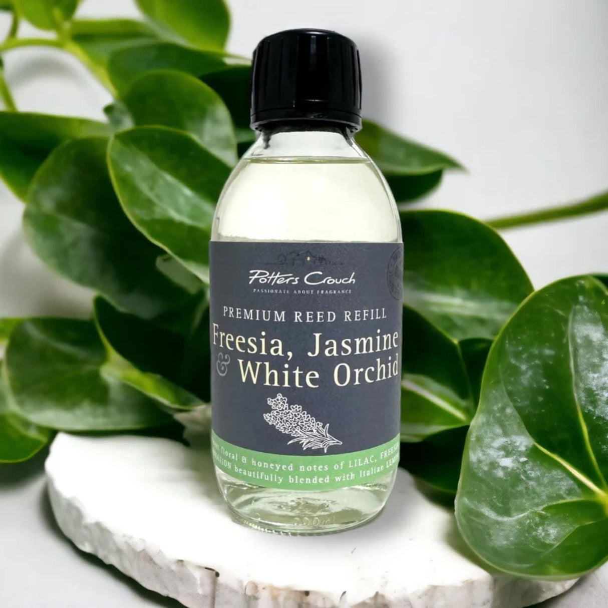Potters Crouch 200ml Freesia, Jasmine & White Orchid Reed Diffuser Refill - Old Railway Line Garden Centre
