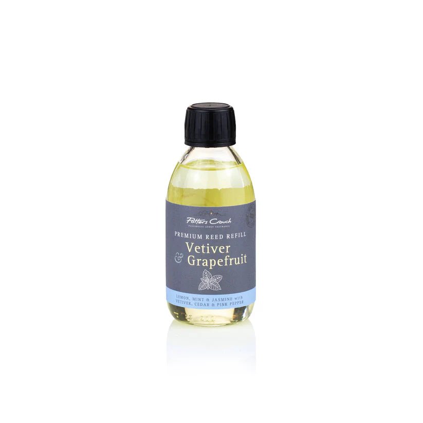Potters Crouch 200ml Vetiver & Grapefruit Reed Diffuser Refill - Old Railway Line Garden Centre