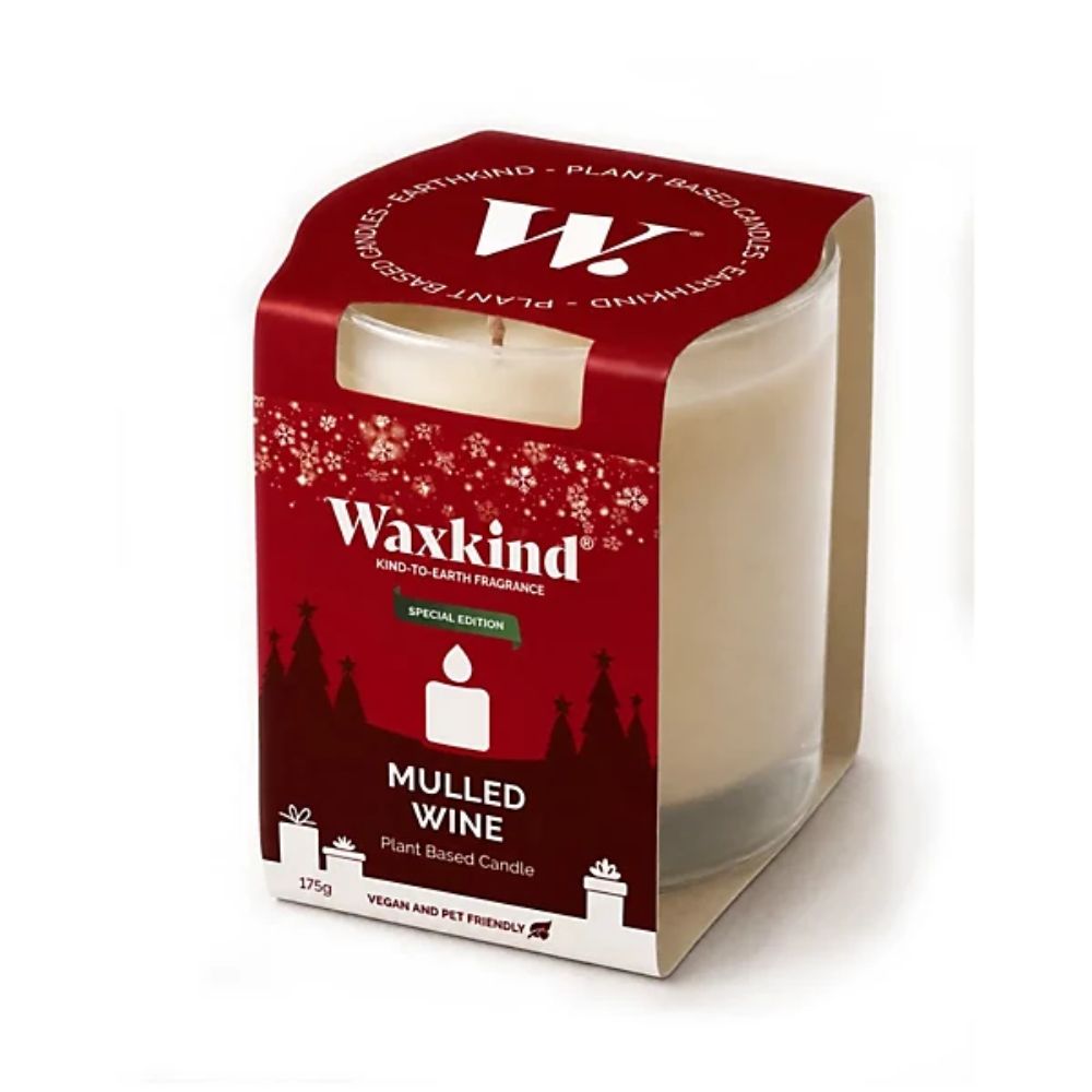 Potters Crouch Waxkind Glass Candle - Mulled Wine