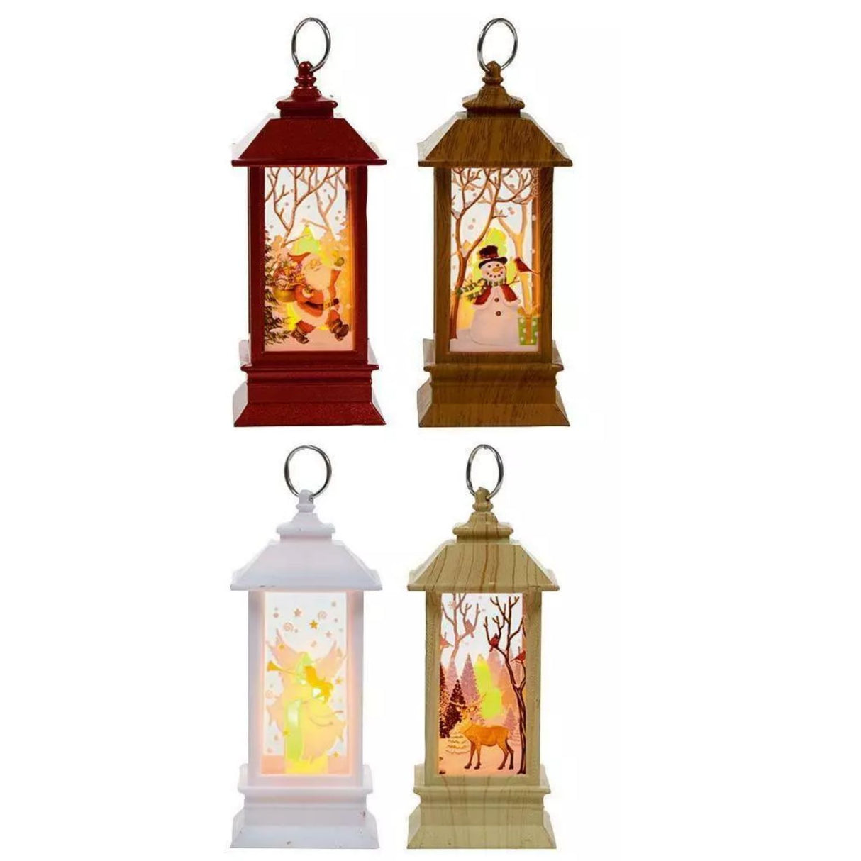 Premier 13cm Christmas Character Lantern (Choice of 4)