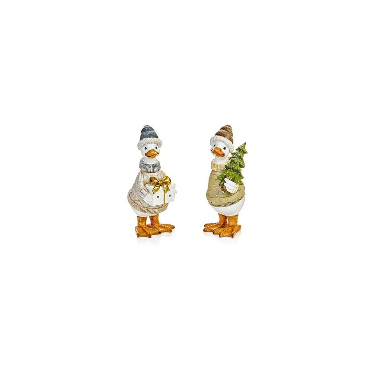 Premier 23cm Christmas Duck Ornament (Choice of 2)