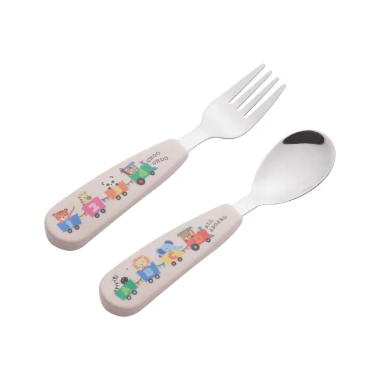 Price & Kensington All Aboard Kids Travel Cutlery Set - Old Railway Line Garden Centre