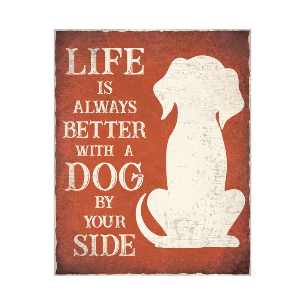 Primus Life is Better Hanging Metal Wall Sign