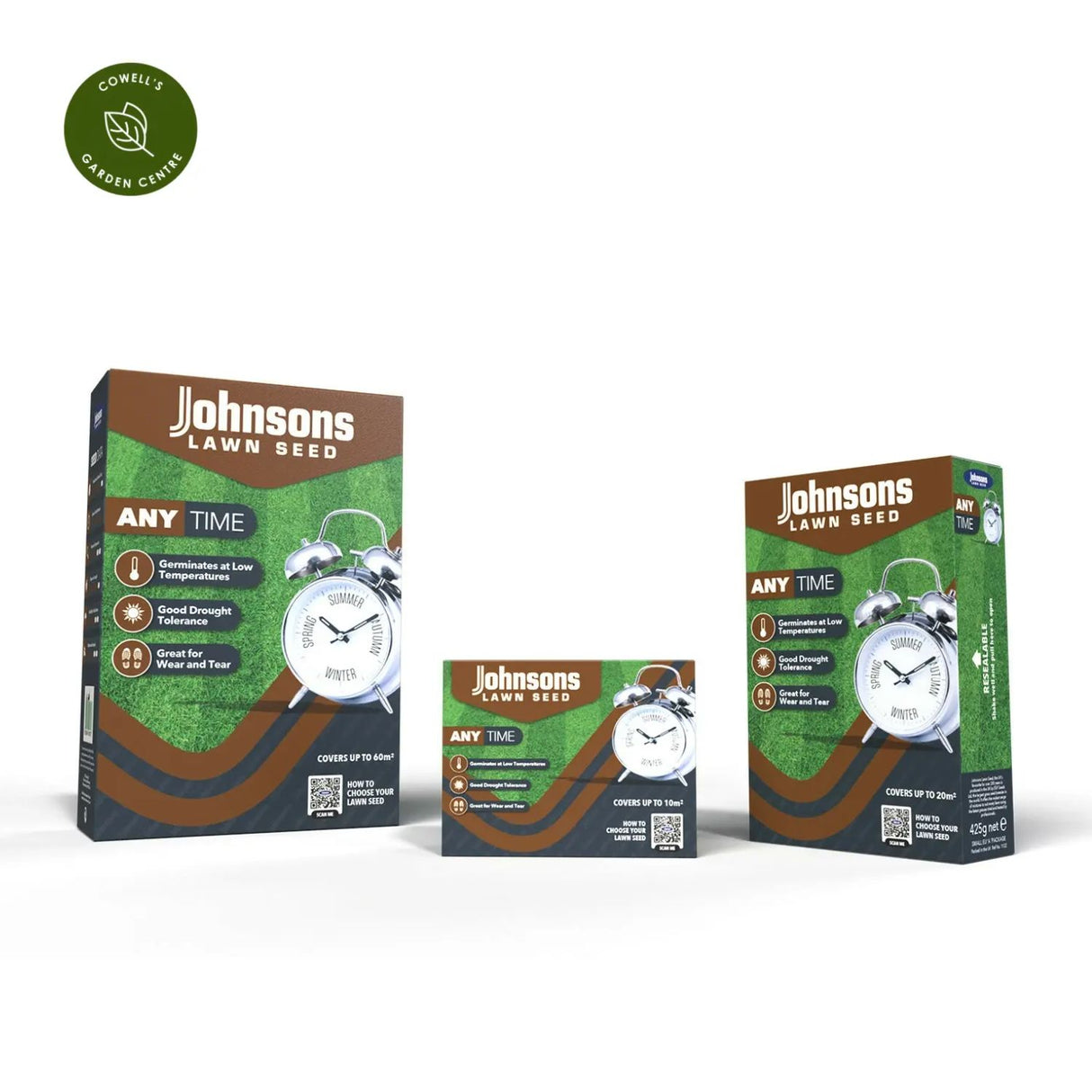 Johnsons 1.275g Any Time Lawn Seed