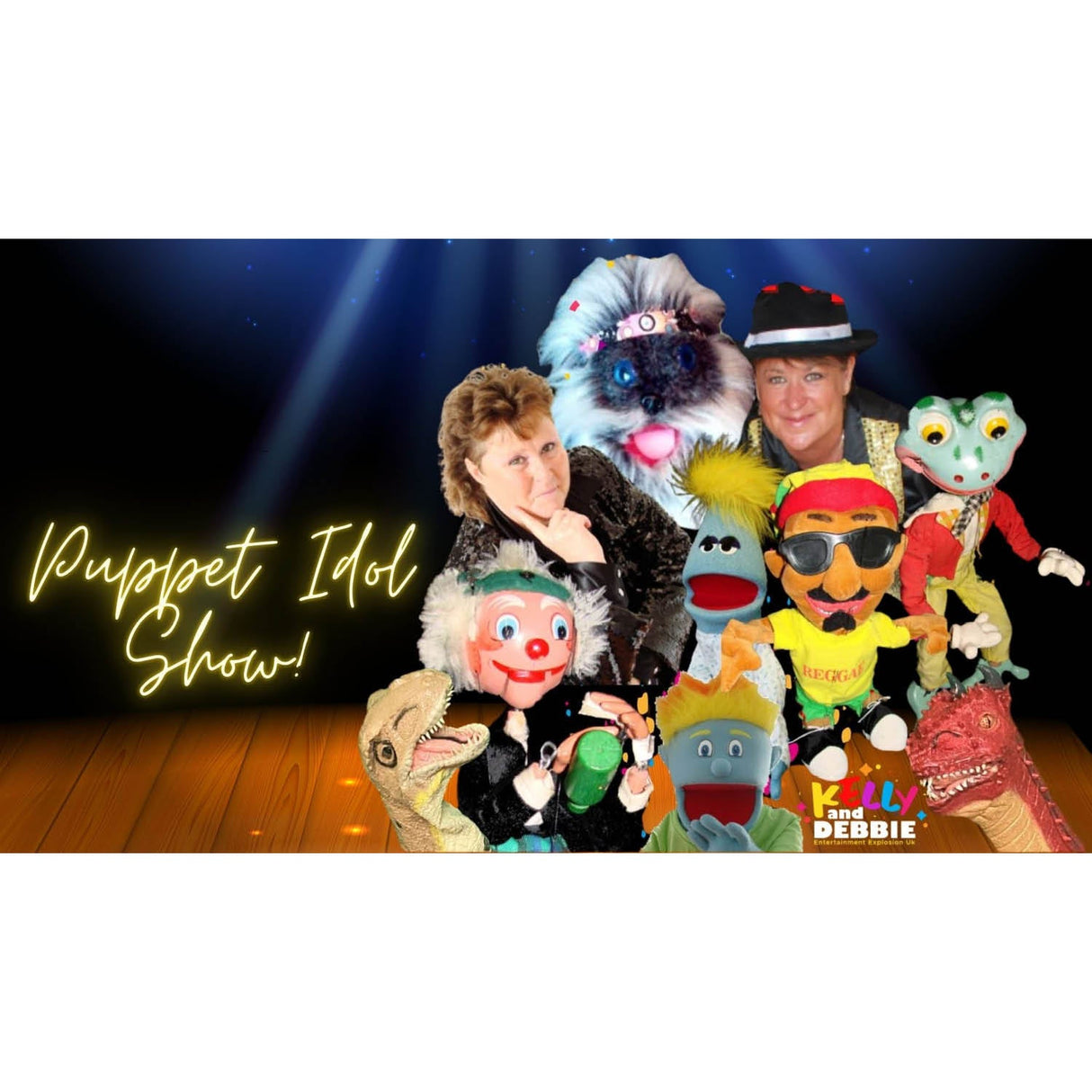 Puppet Idol Show Family Event - Adult & Child Ticket - Old Railway Line Garden Centre