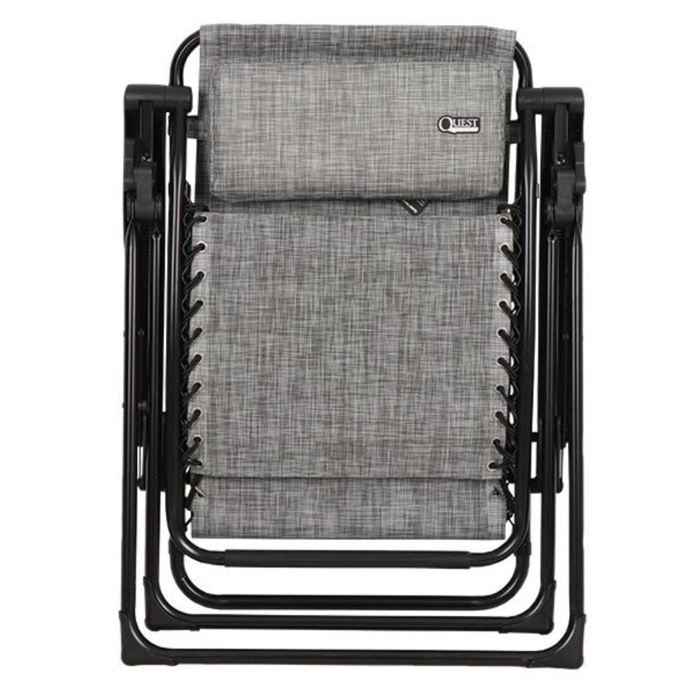 Quest Leisure Breeze Hampton Relaxer Chair - Grey