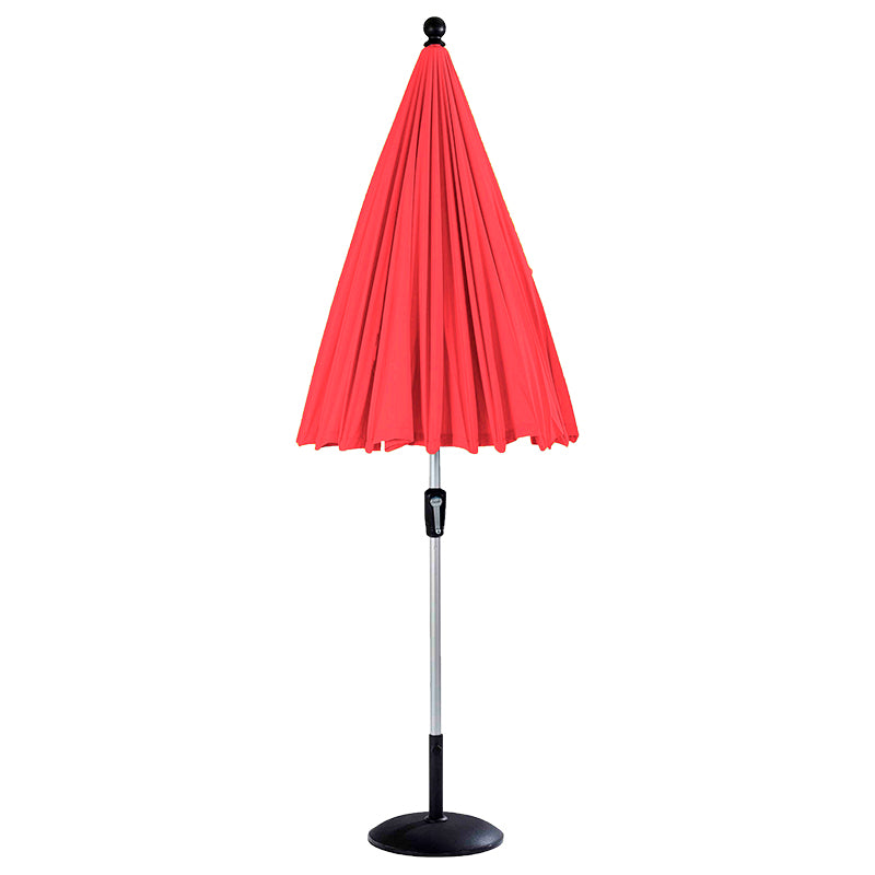 Hartman 2.7m Shanghai Round Crank & Tilt Parasol - Red Coral