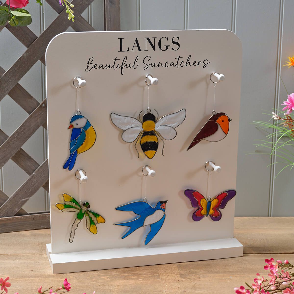 Richard Lang 44cm Garden Birds and Insects Resin Suncatcher (Choice of 6) - Old Railway Line Garden Centre