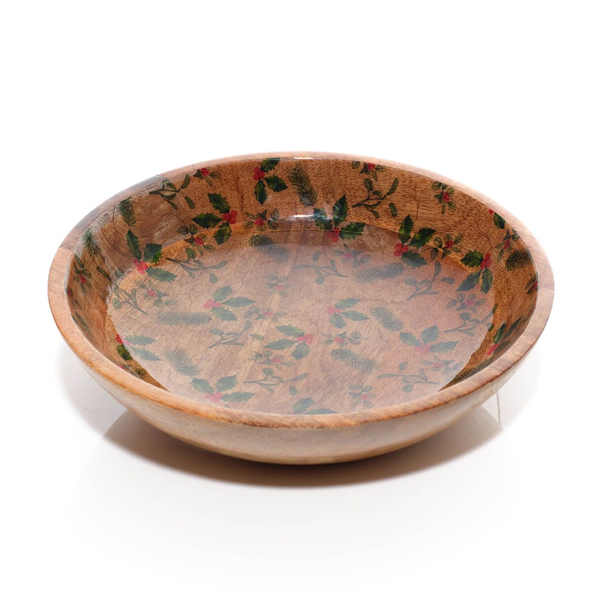 Richard Langs 30cm Christmas Holly Festive Serving Bowl