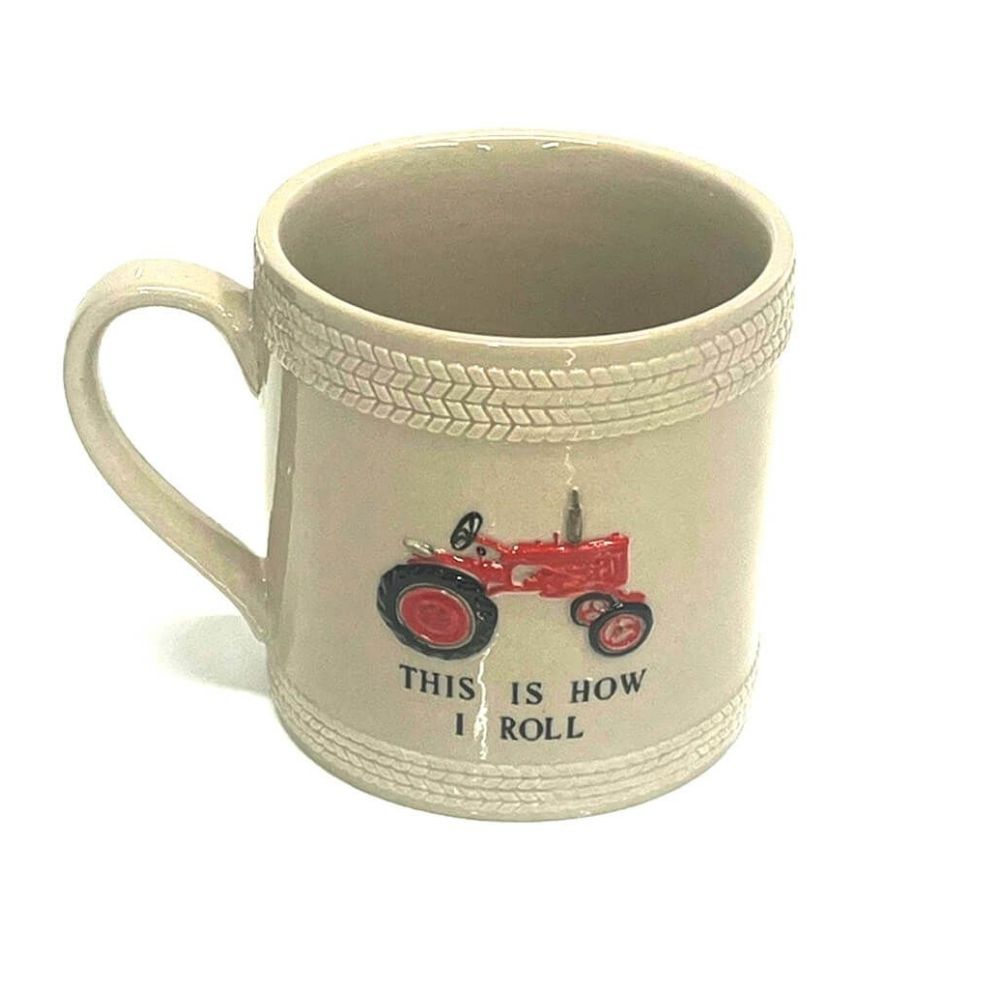 Richard Langs Farm Life Embossed Tractor Mug