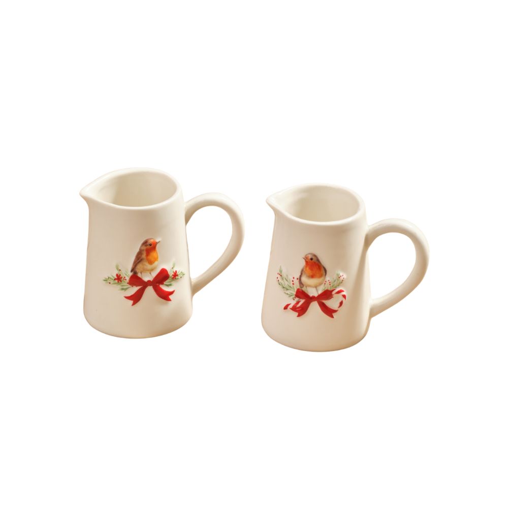 Richard Langs Robin Stoneware Mini Jug (Choice of 2)