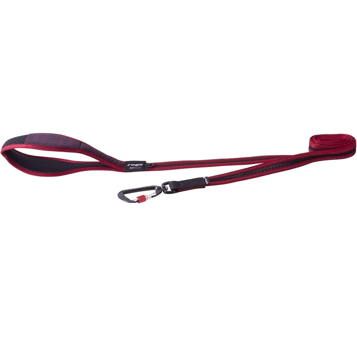 Rogz 1.8m Airtech Classic Lead Rock Red Dog Lead - Medium
