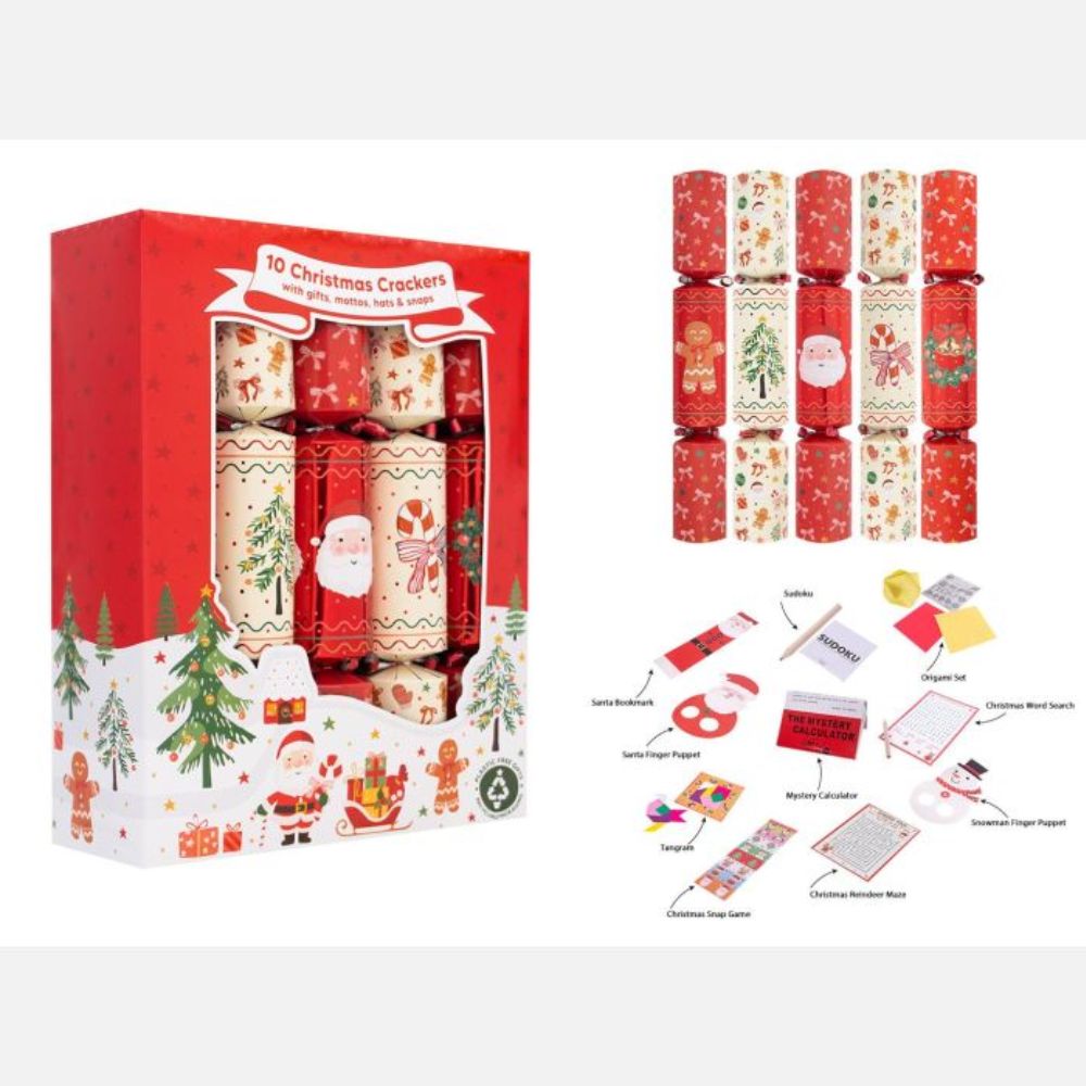 RSW 12" Gingerbread Christmas Crackers