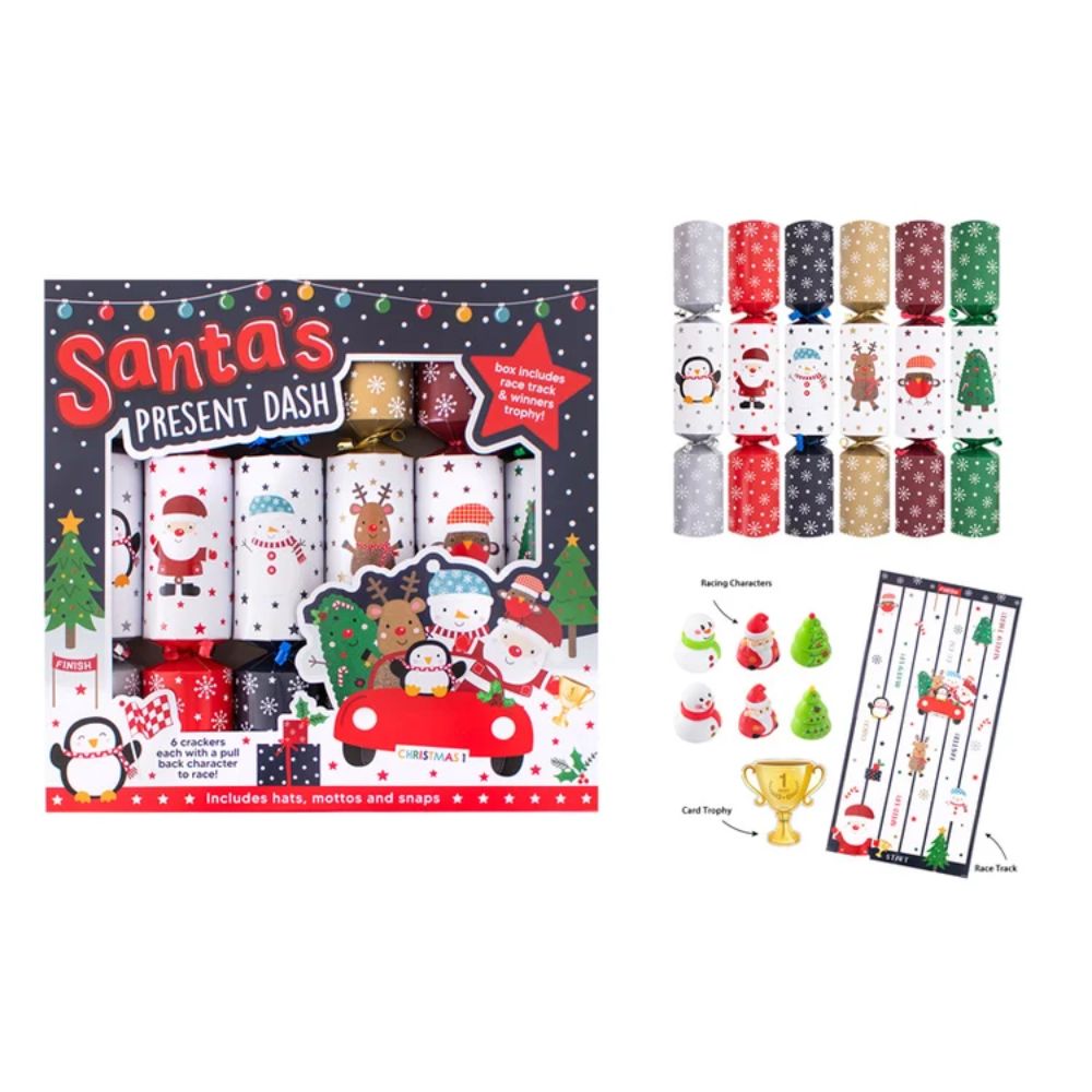 RSW 12" Santa's Present Dash Christmas Crackers