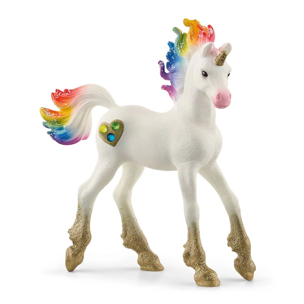 Schleich Rainbow Love Unicorn Foal Figurine