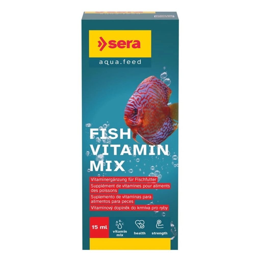 Sera 15ml Fish Vitamin Mix - Old Railway Line Garden Centre