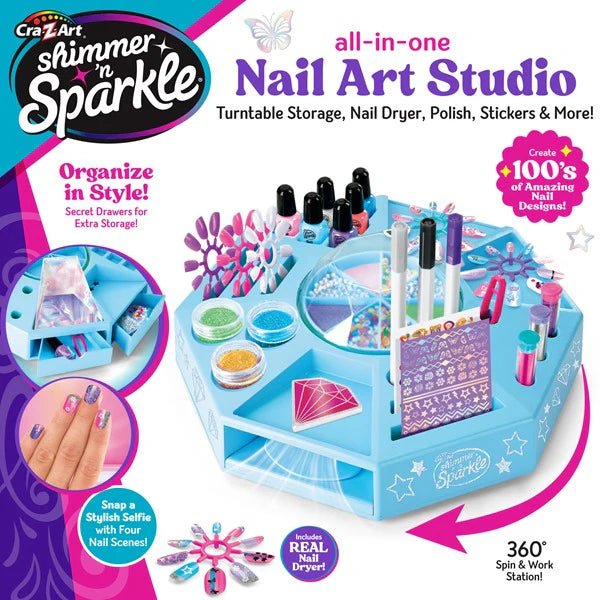 Shimmer N Sparkle All In One Nail Art Studio - Old Railway Line Garden Centre