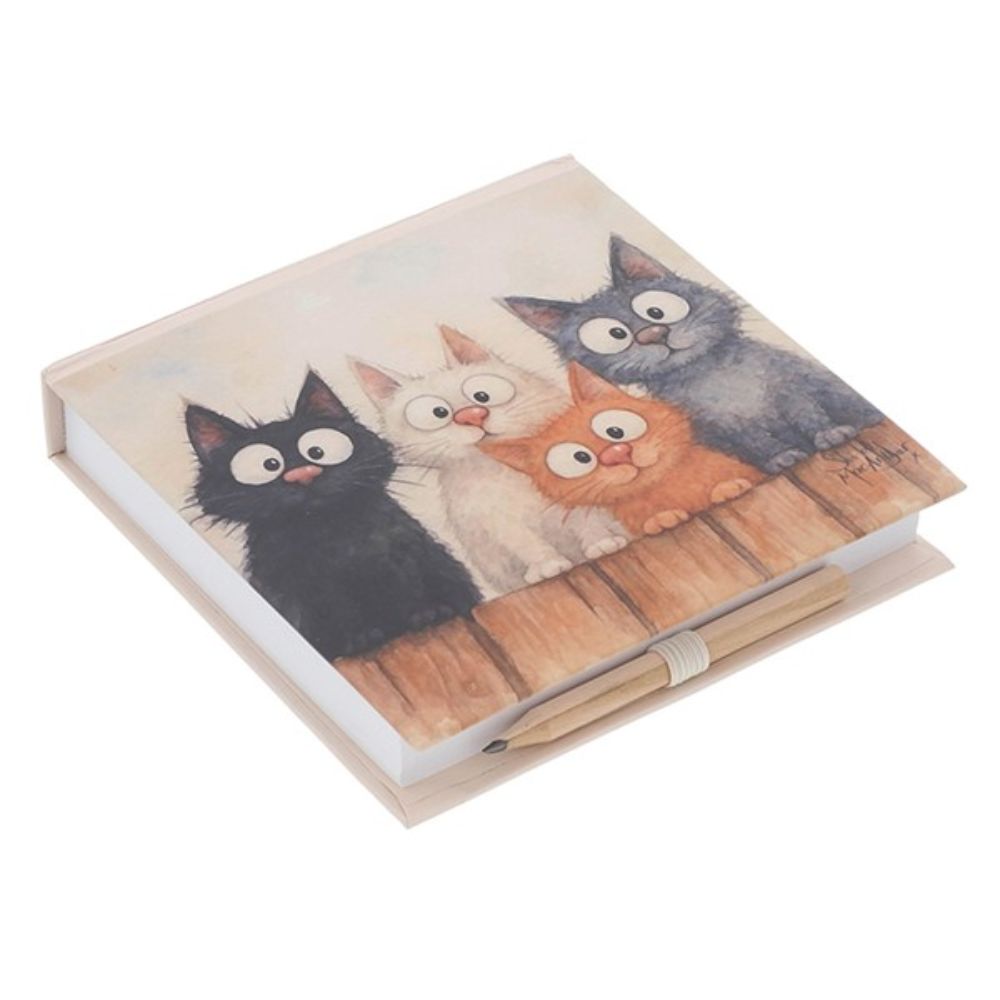 Shirley Macarthur Rascal Cats Memo Notepad