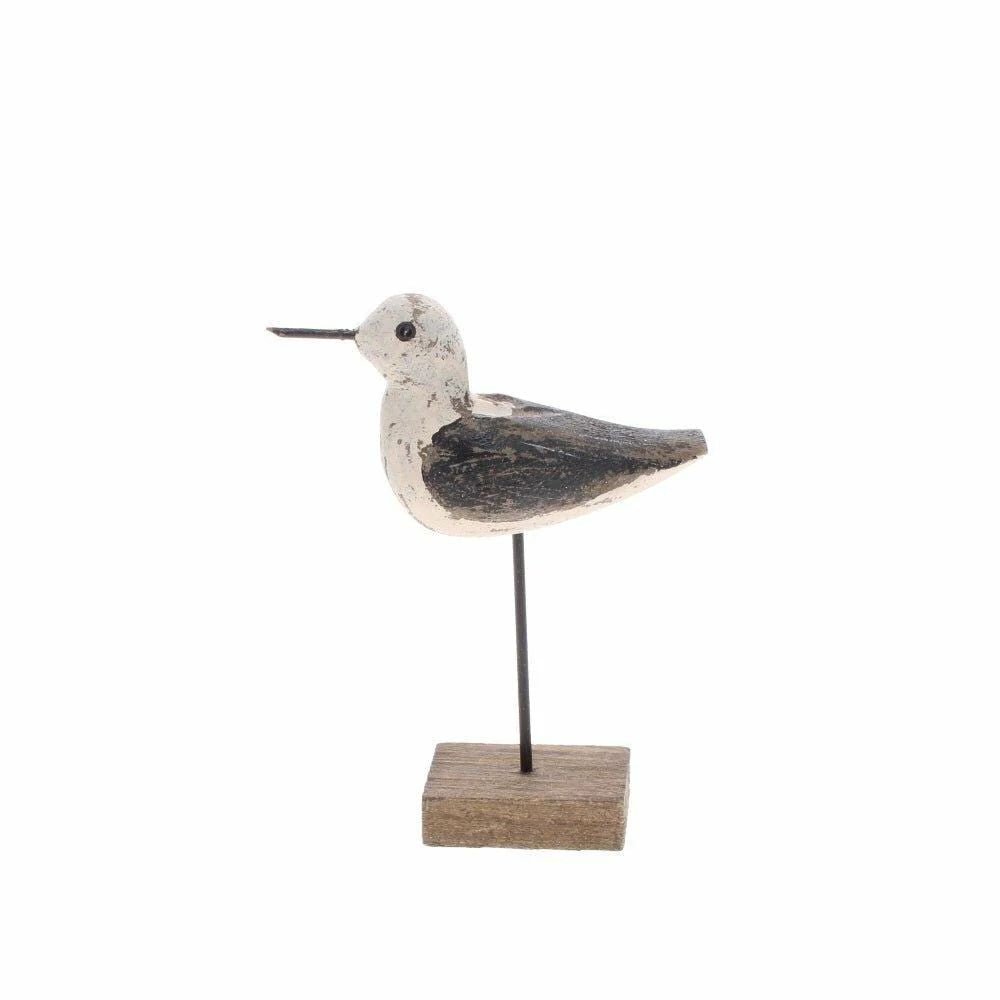 Shoeless Joe 12cm Sandpiper sculpture bird ornament - Old Railway Line Garden Centre