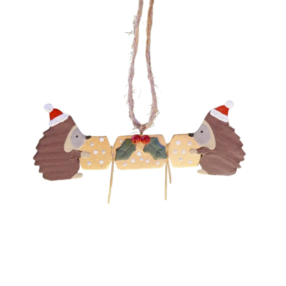 Shoeless Joe Hedgehogs with Gold Cracker