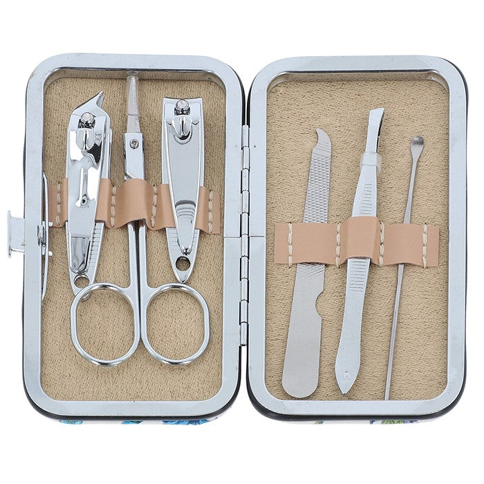 Shudehill 11cm Flower Manicure Set with Case (Choice of 3) -