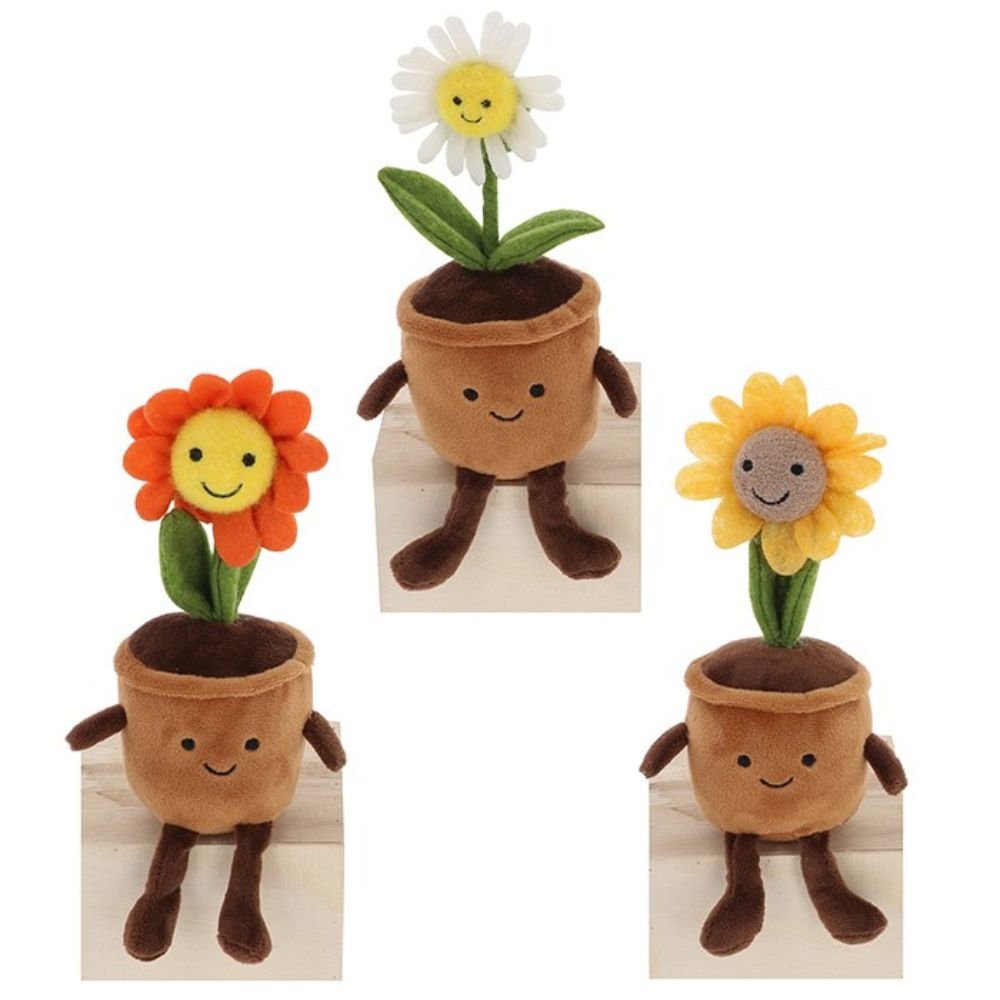 Shudehill 15cm Sunflowers Pot Plant Pals (Choice of 3) - Old Railway Line Garden Centre