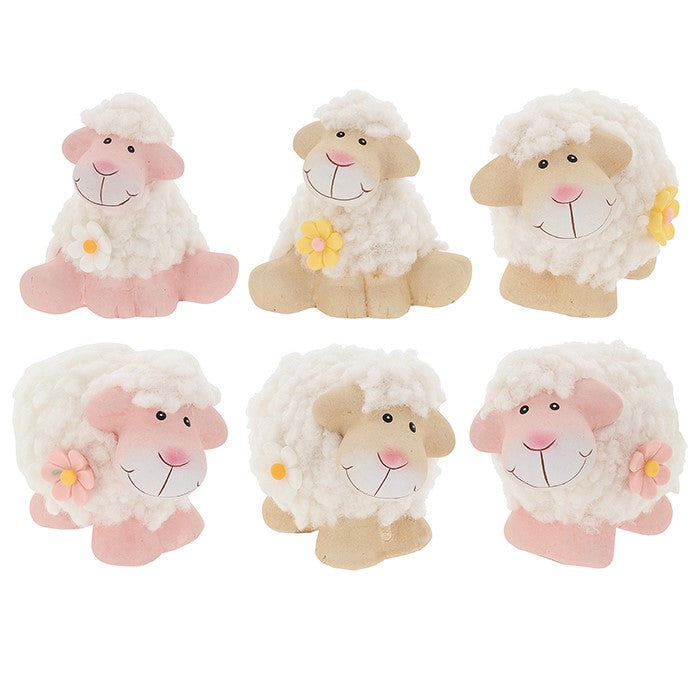 Shudehill 9cm Flower Sheep Posing (Choice of 6)