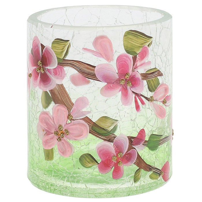 Shudehill 12cm Crackle Blossom Tealight